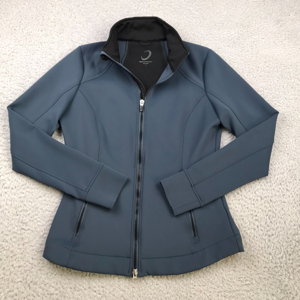 Zero Restriction Z500 Mikaela Full Zip Jacket Womens S Blue Performance Golf